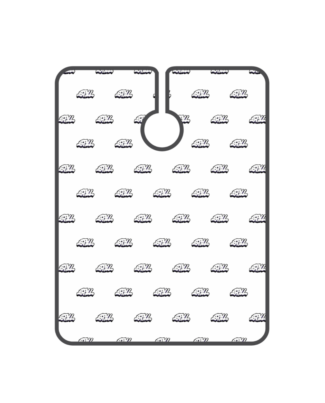 (NEW) Spill™ Cape White Scattered